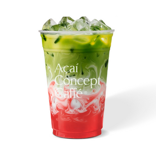 Iced Matcha de Fresa