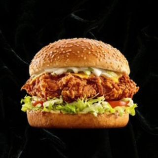 Burger crispy