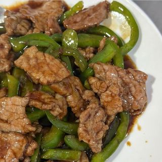 Ternera con Pimiento Verde
