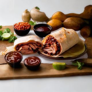 Burrito De Asado Cajún