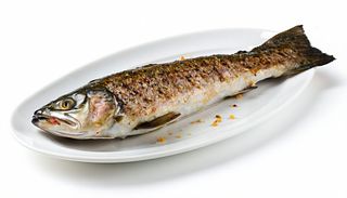 păstrăv file la grătar