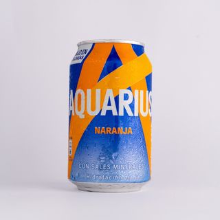 Aquarius Naranja lata 330ml.