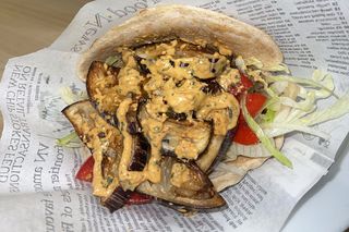Eggplant Galaxy - vegan