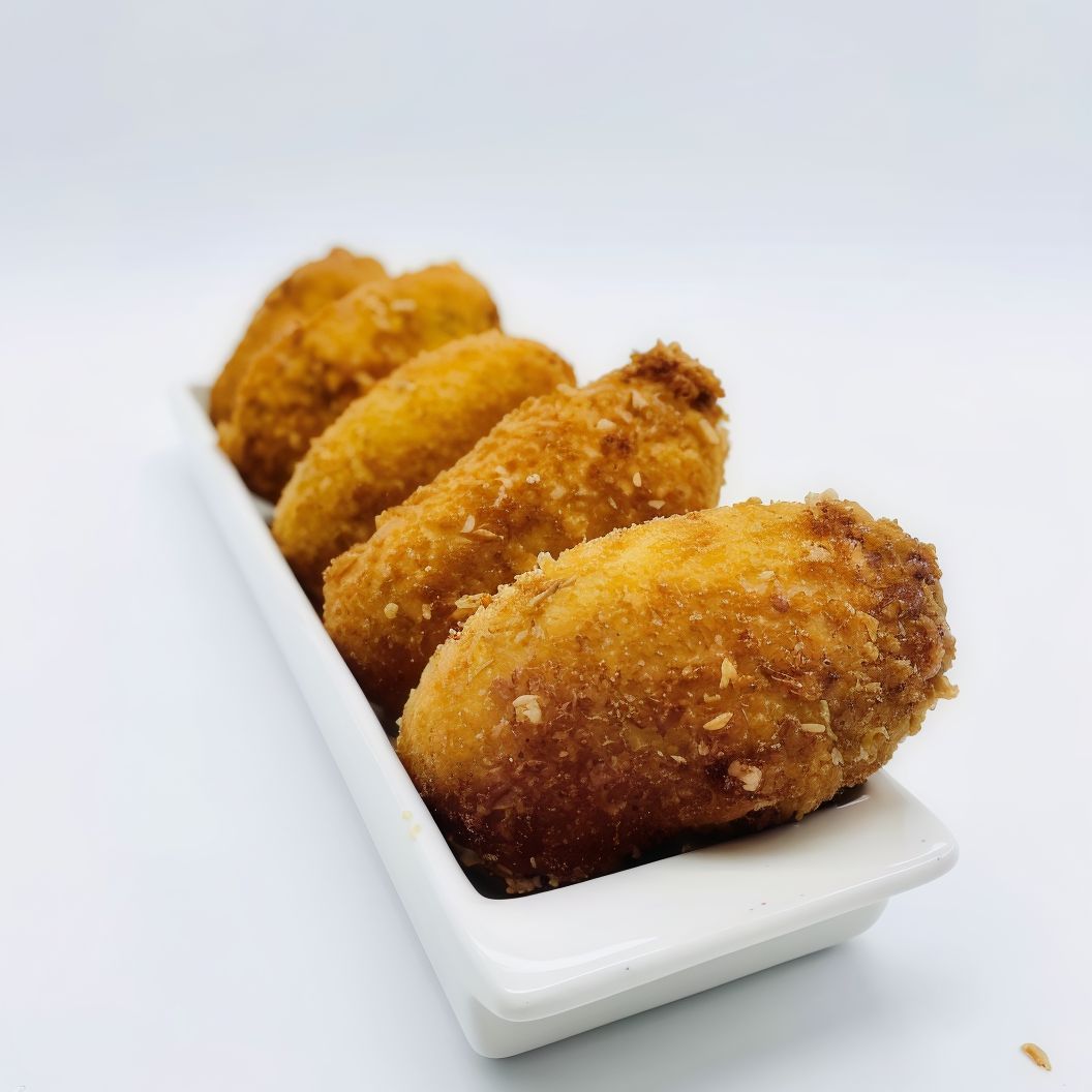 Media Ración De Croquetas De Pollo (6 Uds.)