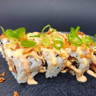 Tarta salmón roll 8pz