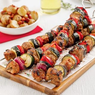 Plat Brochette Boeuf