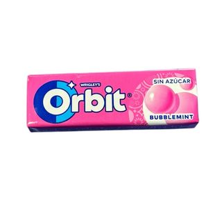 orbit bubblemint sin azucar
