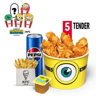 Minions Menu 5 Tender Croccanti