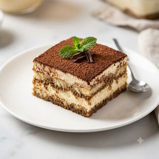 Tiramisú Casero