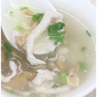 Mushroom Soup with Chicken