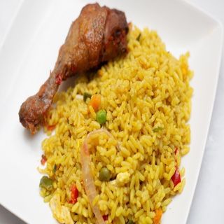 Fried Rice with Chicken Coca -Cola