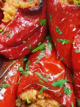 Пълнени пиперки с ориз 350г