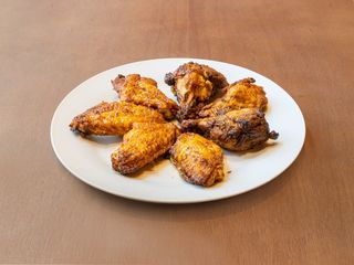 Alitas de pollo adobadas (6 pzas.)