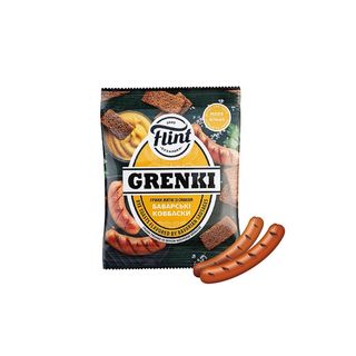 Grzanki Flint żytnio-pszenne o smaku Bavarian Sausages