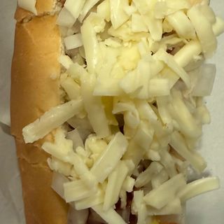 Perrito con queso.