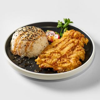 C/213. Riso con pollo fritto