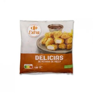 Delicias De Pollo Carrefour 500 Gr.