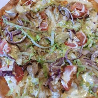 Pizza kebap completa