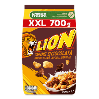 Сніданок сухий Lion Caramel&Chocolate з вітамінами та мінералами (700г)