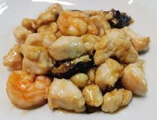 66 - Pollo con gamberi e funghi