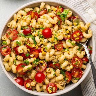 Corn Pasta Salad plain