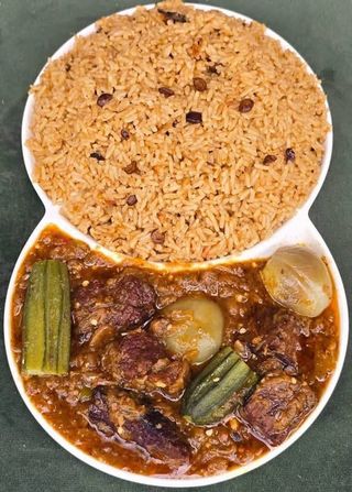 Riz Samoura à la viande