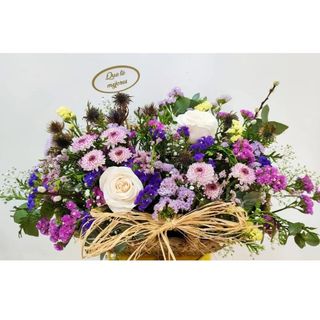 Capazo de Esparto Alegre