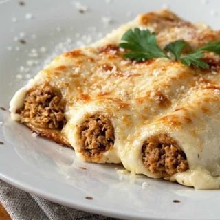 Canelones gratinados