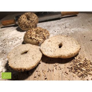 Pan De Bagel Integral Bio