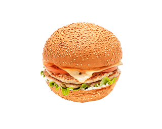 Чизбургер двойной (куриный)