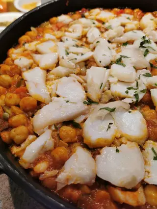 Bacallà I Cigrons (400 G.)