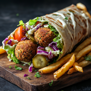 Shaorma falafel mică