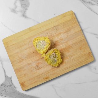 Arancina Mortadella, Besciamella e pistacchio