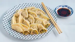 Kuvani dumplings sa svinjetinom