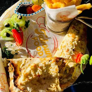 Cornet Escalope Pannée