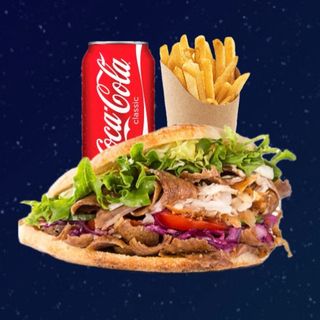 Menu kebab solo carne 