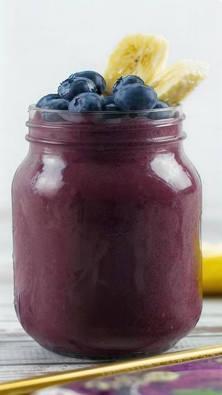 Açai Smoothie-- Batido De Açai (400ml).