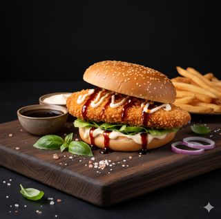 Chicken Katsu Burger