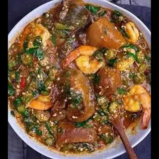 Okra soup
