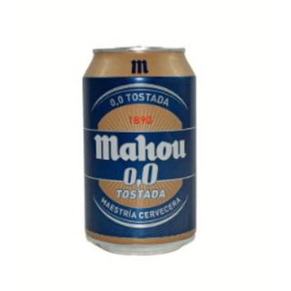 Cerveza Mahou 0.0 Tostada (330 Ml.)