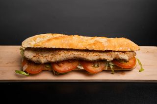 Mini bocadillo de ternera completo