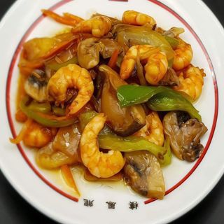 Chop Suey de gambas