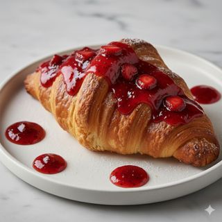 Croissant de mermelada