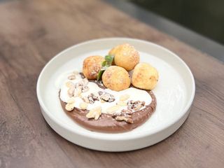 Сирники з нутеллою та горіхом 300г