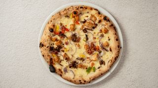 Pizza Carbonara z kurczakiem