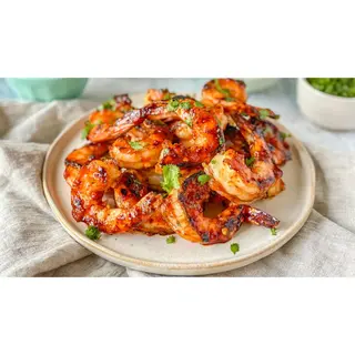 Spicy Grilled Prawns