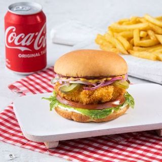 CHICKEN BURGER COM MENU