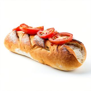 B-28 Bocadillo magra con tomate