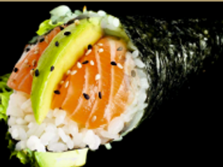 Temaki salmone 1 pezzo