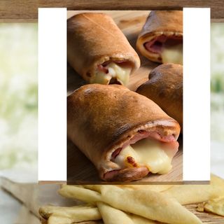 Rolnice sa mozzarellom sirom i šunkom